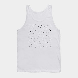 Tiny Stars Dark - Black Stars Tank Top